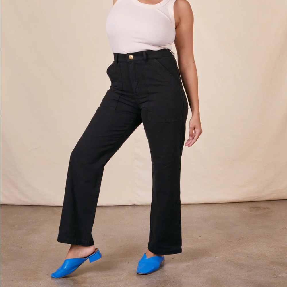 NWT Big Bud Press Work Pants Black Size Large